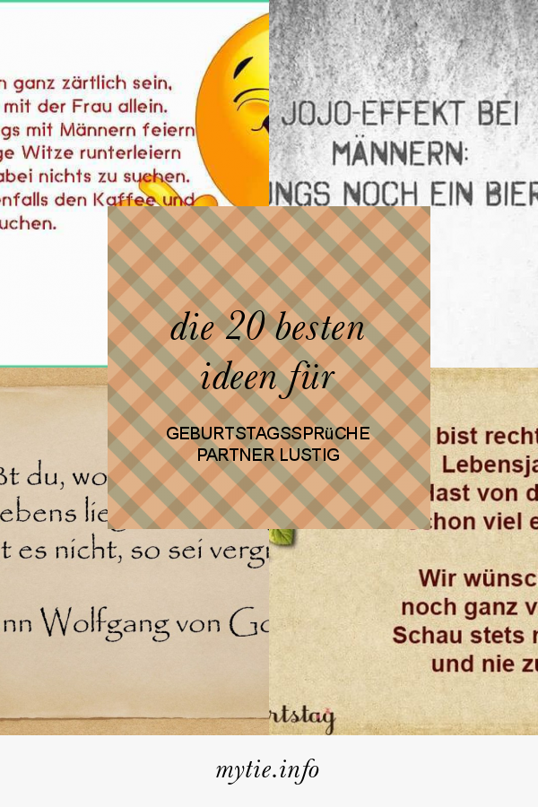 Die 20 Besten Ideen Für Geburtstagssprüche Partner Lustig